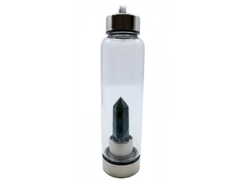 Bouteille Tadasana Pointe Apatite 500ml – Verre & Pierre Naturelle
