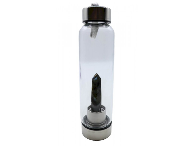 Bouteille Tadasana Pointe Labradorite 500ml – Énergétique Bien‑Être