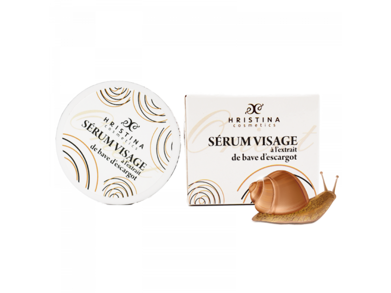Sérum visage hydratant à base de bave d'escargot 25ml Pas Cher