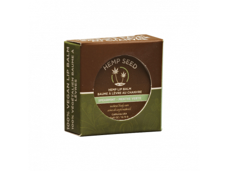 Baume à lèvres au chanvre - Menthe verte Pas Cher