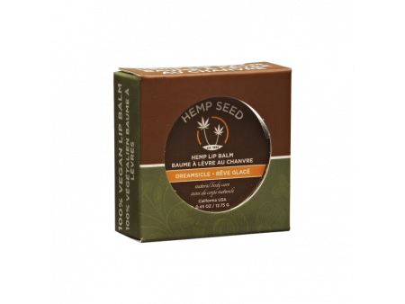 Baume à lèvres au chanvre - Mandarine et prune Pas Cher