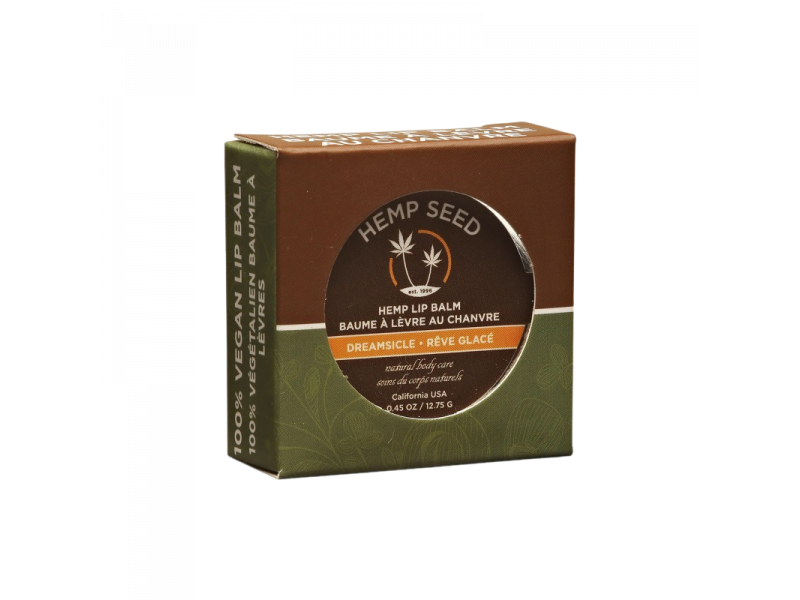 Baume à lèvres au chanvre - Mandarine et prune Pas Cher