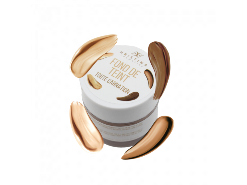 Fond de teint - caméléon - 30ml 100% naturel - Format voyage Pas Cher