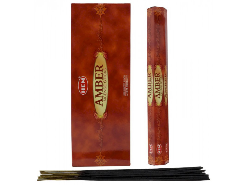 Encens HEM Ambre pas cher - Paiement Sécurisé