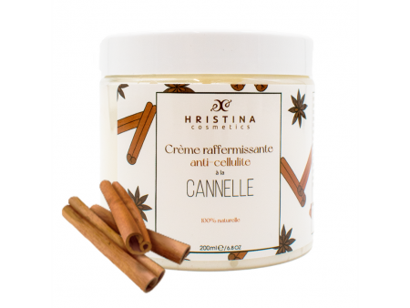 Crème raffermissante anti-cellulite 200ml 100% naturelle Pas Cher
