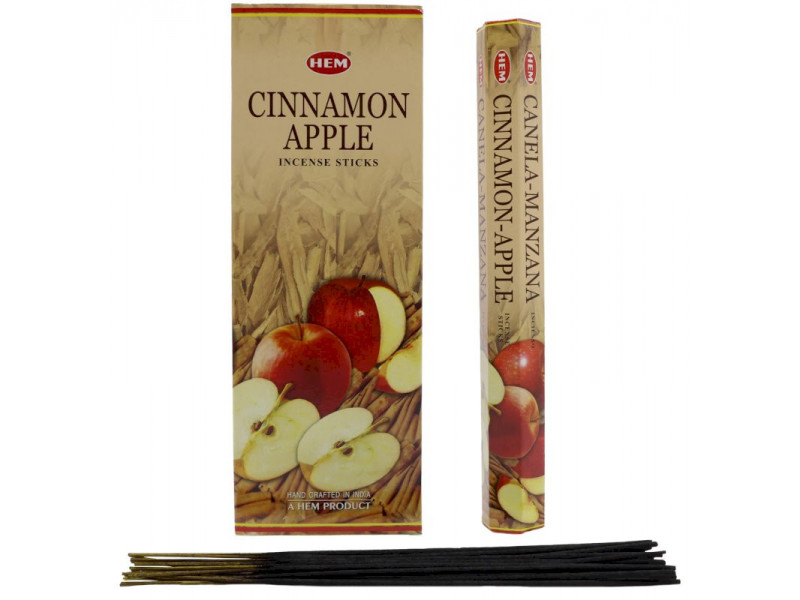 Encens HEM Pomme Cannelle pas cher - Paiement Sécurisé