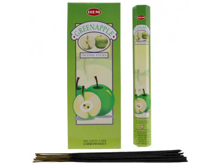 Encens HEM Pomme Verte pas cher - Paiement Sécurisé