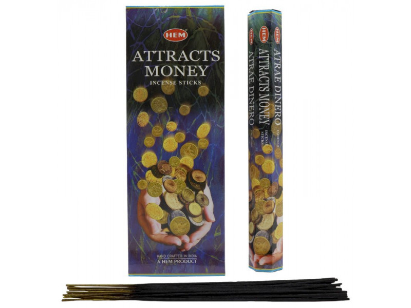 Encens HEM Attire l'Argent pas cher - Paiement Sécurisé