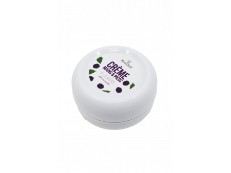 Crème mains et pieds à la mûre - 50 ml 100% naturelle - Format voyage Pas Cher