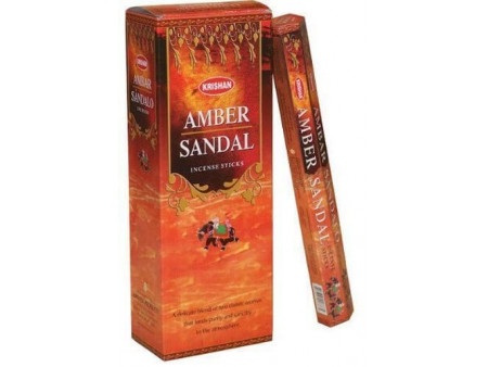 Encens Krishan Ambre Santal pas cher - Paiement Sécurisé