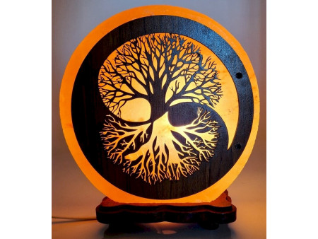 Lampe de Sel Arbre de Vie Yin-Yang Pas Cher | Livraison Rapide