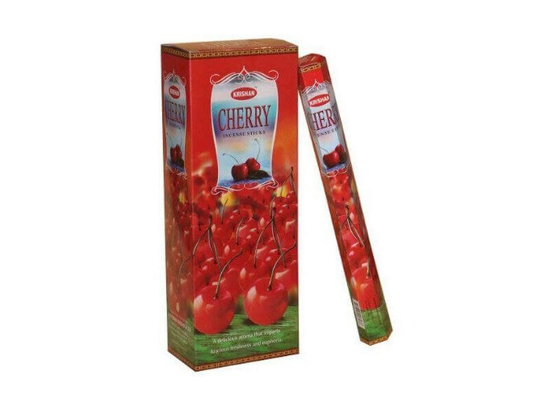 Encens Krishan Cerise pas cher - Paiement Sécurisé
