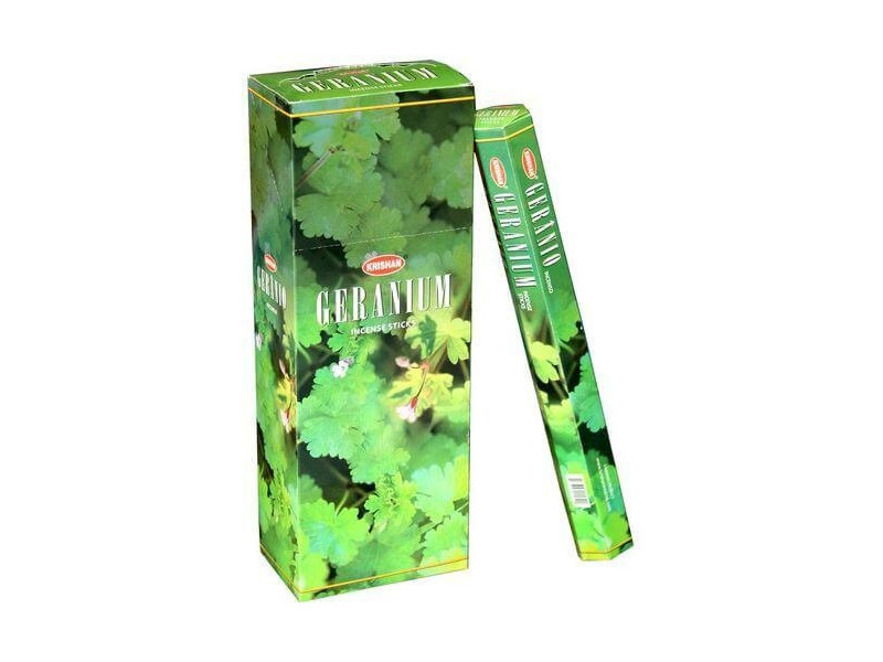 Encens Krishan Geranium pas cher - Paiement Sécurisé