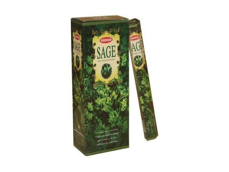 Encens Krishan Sauge pas cher - Paiement Sécurisé