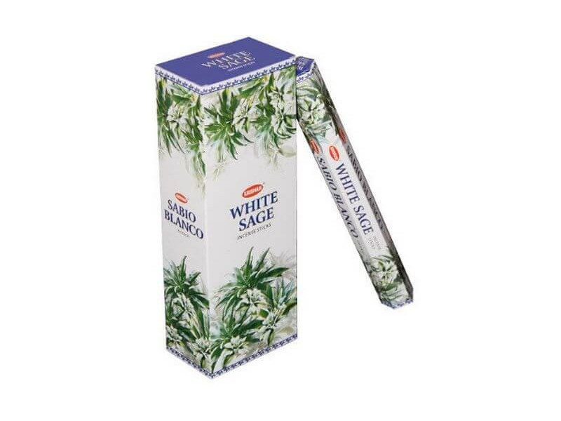 Encens Krishan Sauge Blanche pas cher - Paiement Sécurisé