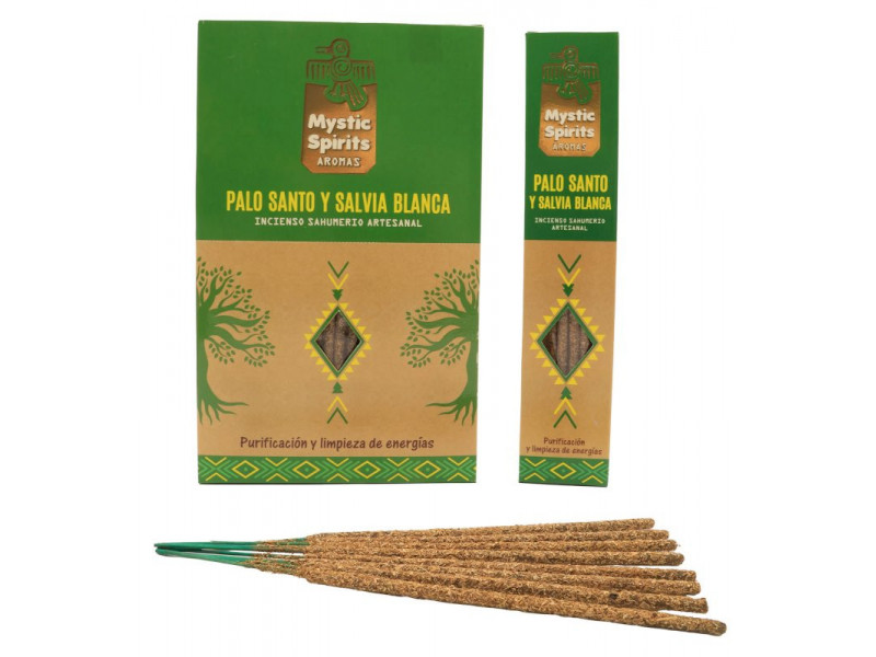Encens Palo Santo  & Sauge Blanche pas cher - Paiement Sécurisé