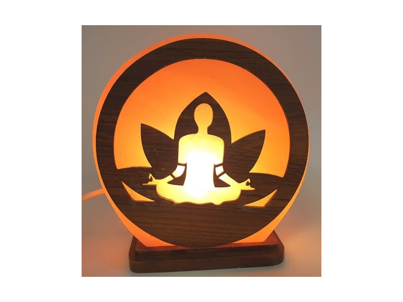 Lampe de Sel Yoga Méditation Pas Cher | Livraison Rapide
