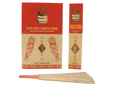 Encens Sauge Blanche & Sang de Dragon pas cher - Paiement Sécurisé