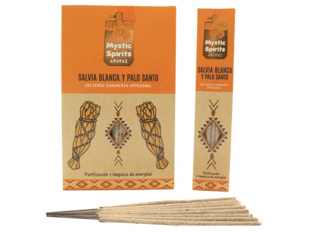 Encens Sauge Blanche  & Palo Santo pas cher - Paiement Sécurisé