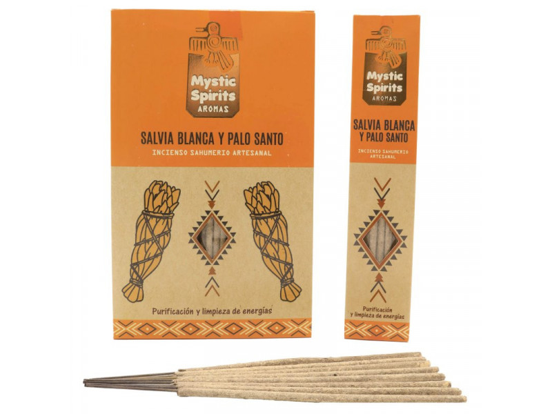 Encens Sauge Blanche  & Palo Santo pas cher - Paiement Sécurisé