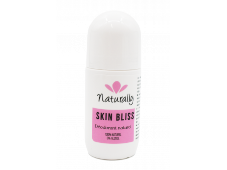 Déodorant roll on Skin bliss - 50ml 100% naturel Pas Cher