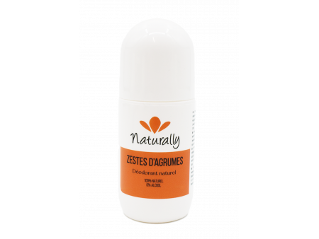 Déodorant roll on - Zestes d'agrumes - 50ml Pas Cher