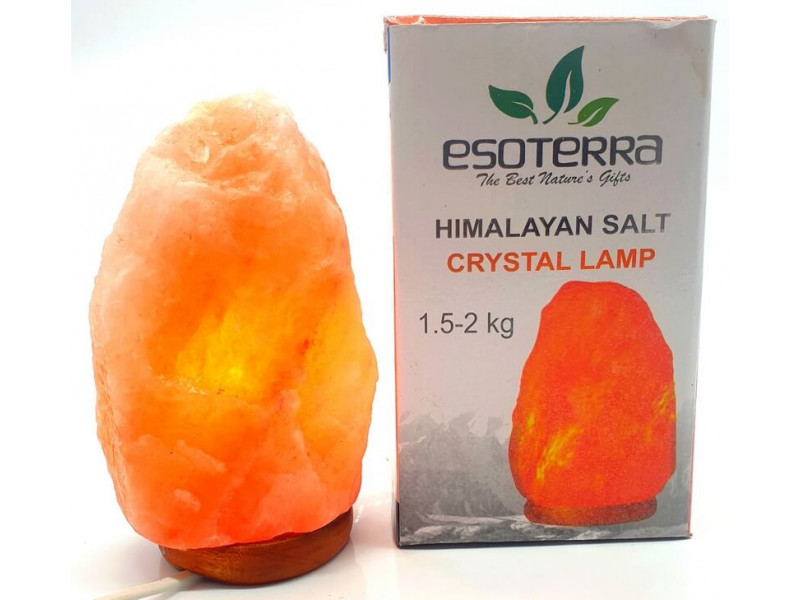 Lampe de Sel Himalaya 1-2KG Pas Cher | Livraison Rapide