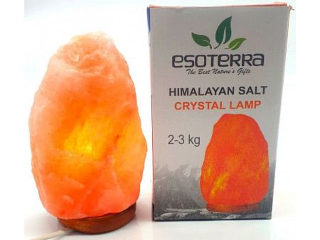 Lampe de Sel Himalaya 2-3KG Pas Cher | Livraison Rapide