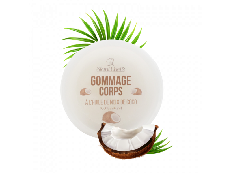 Gommage corps - Noix de coco - 100ml 100% naturel Pas Cher