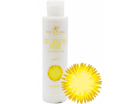 Gel douche intime à l'extrait d'acacia - 125ml 100% naturel Pas Cher