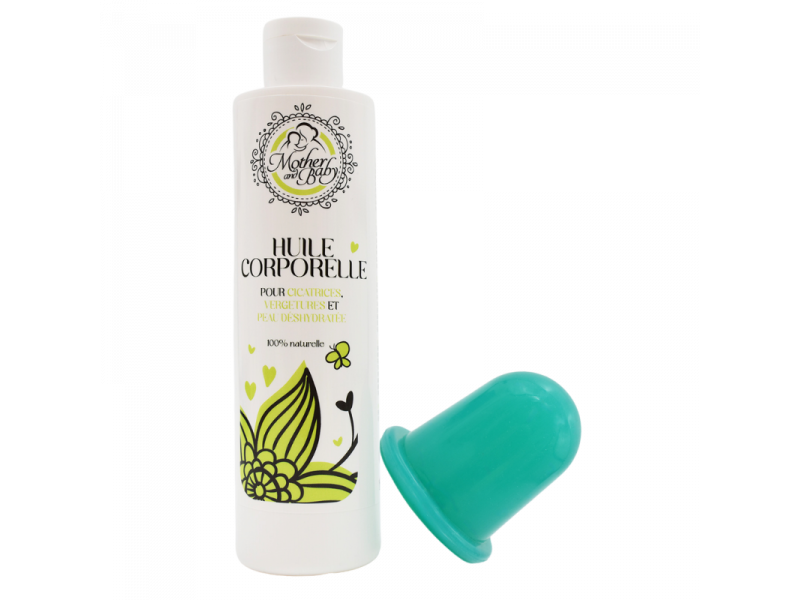 Pack anti-cellulite - Ventouse + huile Pas Cher
