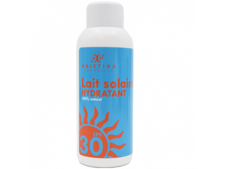 Lait solaire SPF30 hydratant et protecteur - 150ml 100% naturel Pas Cher