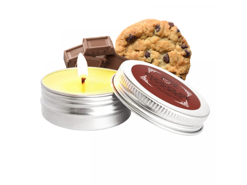 Mini Bougie de massage Chocolat Cookie 100% naturelle 30ml Pas Cher