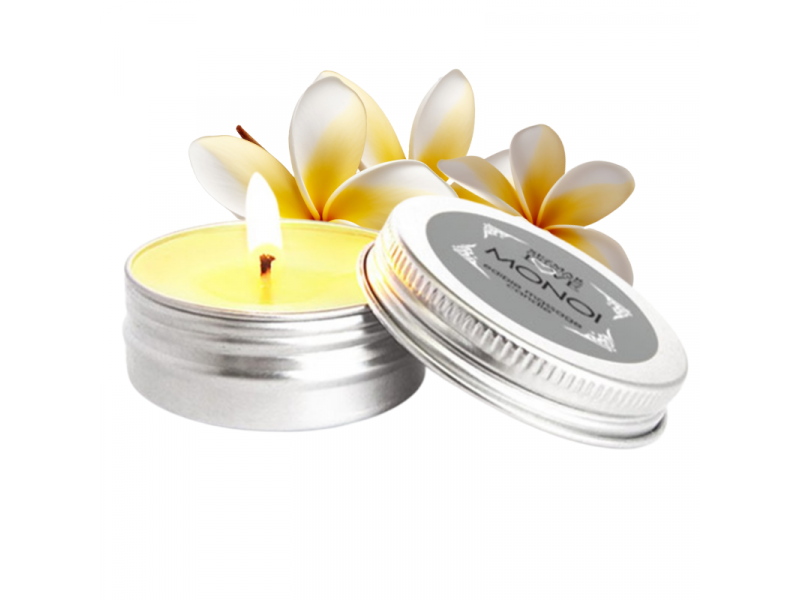 Bougie de massage monoï 30ml 100% naturelle Pas Cher