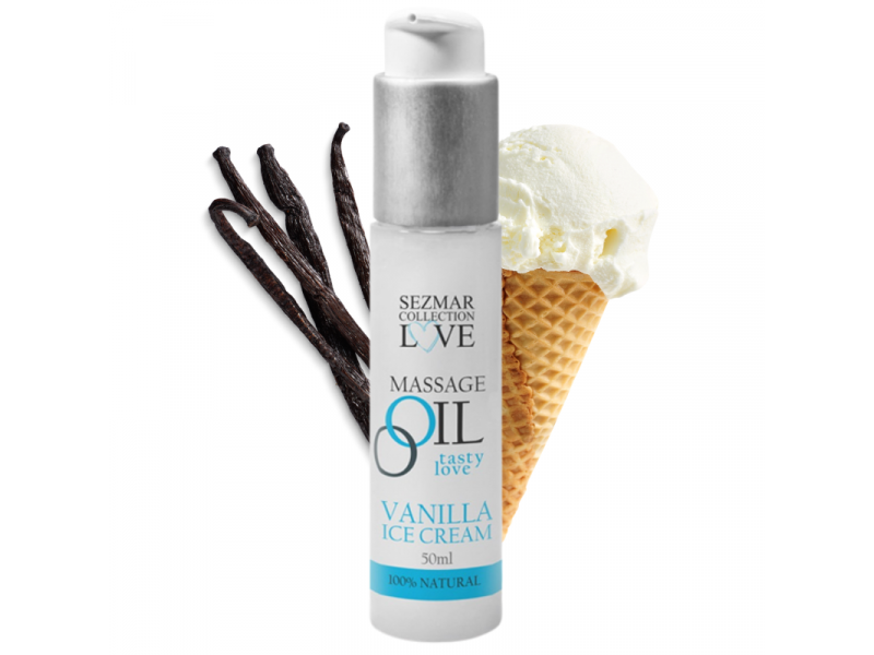 Huile de massage vanille 100% naturelle 50ml Pas Cher