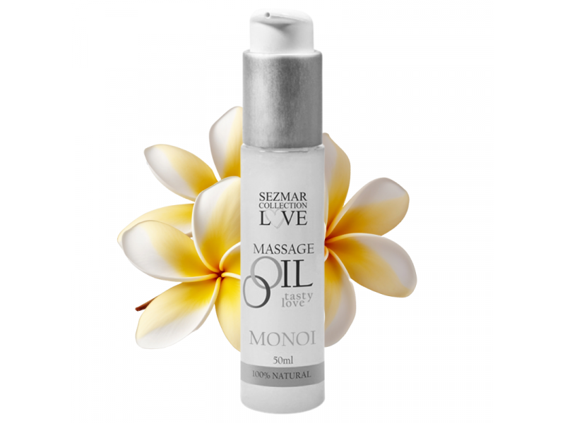 Huile de massage monoï 100% naturelle 50ml Pas Cher