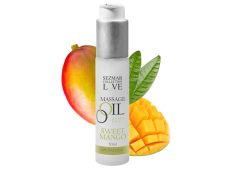 Huile de massage mangue 100% naturelle 50ml Pas Cher