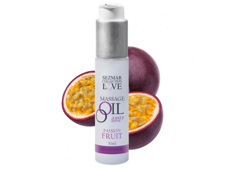 Huile de massage fruits de la passion 100% naturelle 50ml Pas Cher