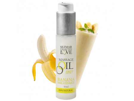 Huile de massage banane 100% naturelle 50ml Pas Cher