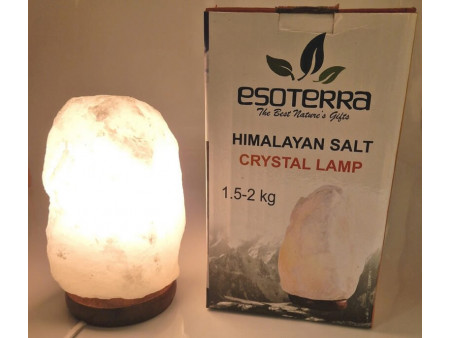 Lampe de Sel Himalaya brute blanche 1-2KG Pas Cher