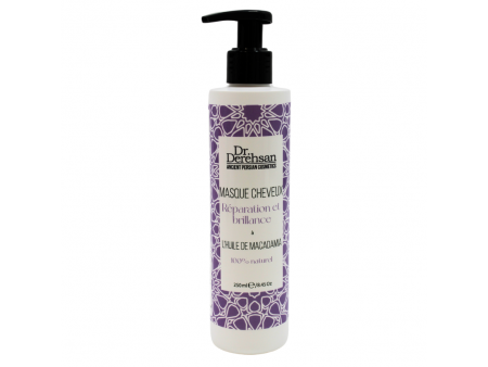 Masque capillaire réparation et brillance - 250ml Pas Cher