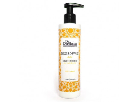 Masque capillaire lissant et protecteur d'été aux particules d'or - 250ml 100% naturel Pas Cher