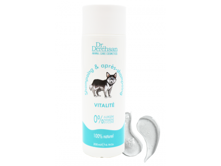 Shampoing pour chien - VITALITÉ 200ml Pas Cher