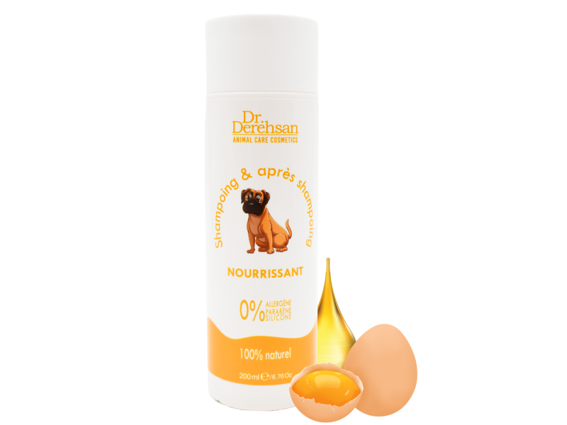 Shampoing pour chien - NOURRISSANT 200ml Pas Cher