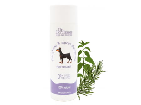 Shampoing pour chien - FORTIFIANT 200ml Pas Cher