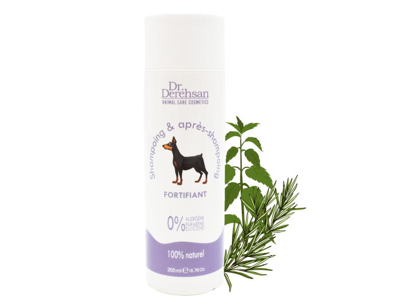 Shampoing pour chien - FORTIFIANT 200ml Pas Cher