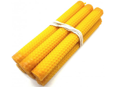 Bougie Cire d'Abeille 20cm Pas Cher