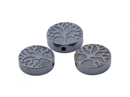 Séparateur Arbre de Vie Hématite 100pcs Pas Cher - Paiement Sécurisé