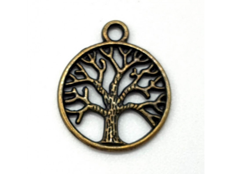 Charme Arbre de Vie Bronze 50pcs Pas Cher - Paiement Sécurisé