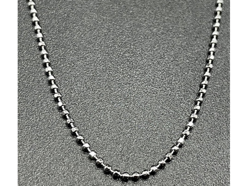 Chaîne Argent 925 Boules Pas Cher - Paiement Sécurisé